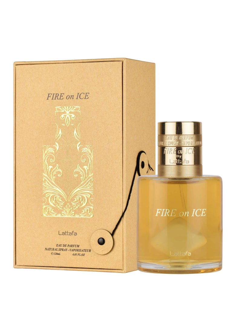 Lattafa Fire On Ice PERFUME EDP 120ML - Image 1